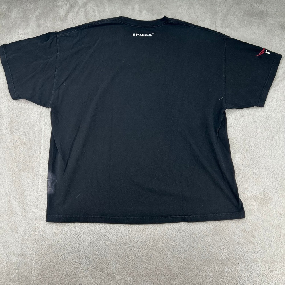 SpaceX Falcon 9 Rocket First Stage Booster Shirt Mens 3XL Black Streetwear - Picture 2 of 5